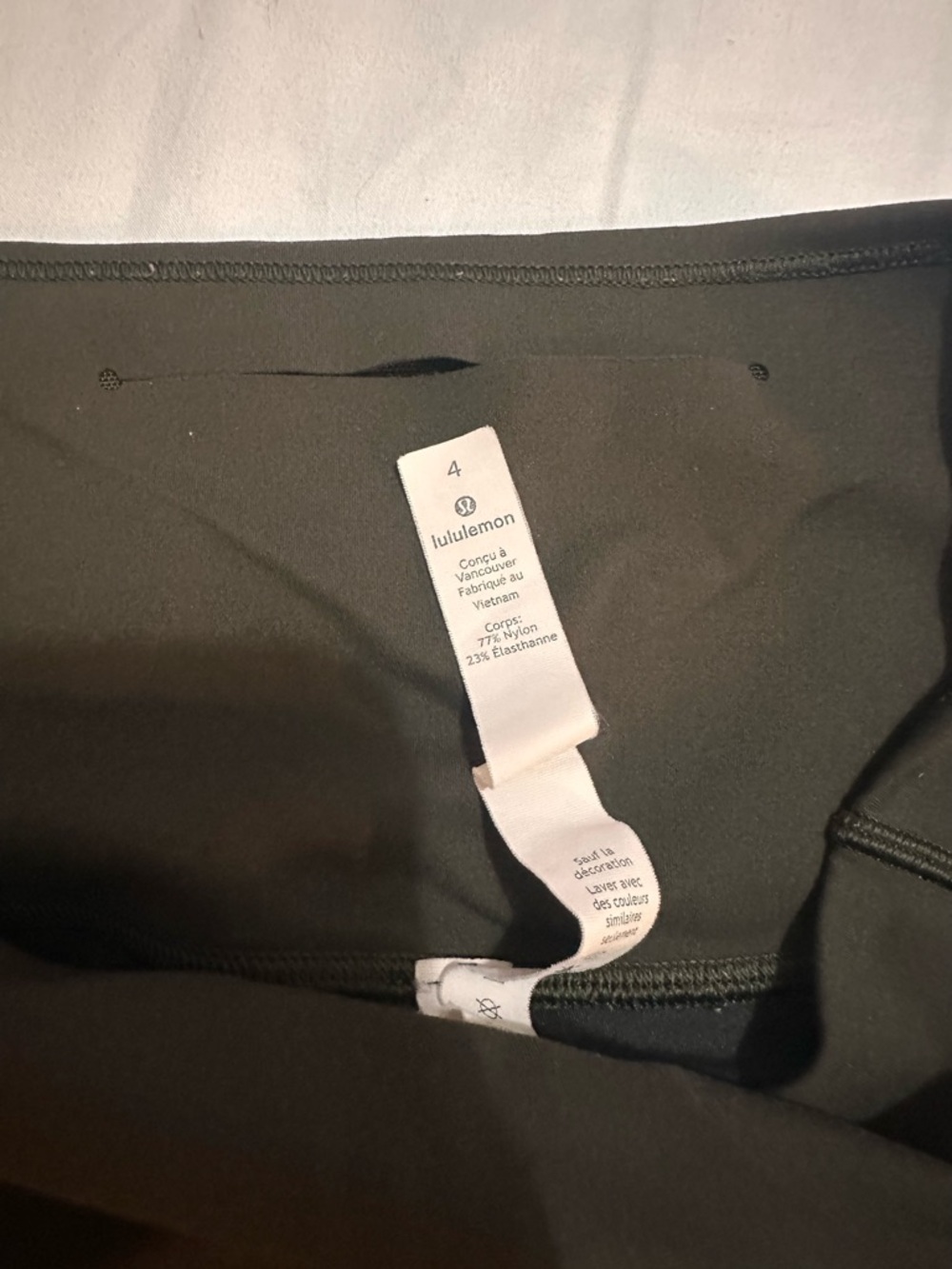 lululemon Olive High-Rise Yoga Leggings - Picture 5 of 5